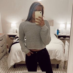 cropped sweater